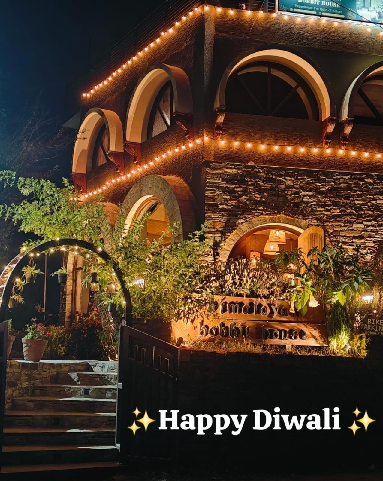 Himalayan Hobbit House Hotel Almora Luaran gambar